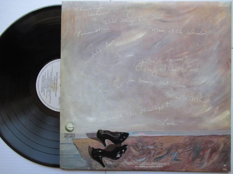 JONI MITCHELL - WILD THINGS RUN FAST - RSA - VG+ / VG+