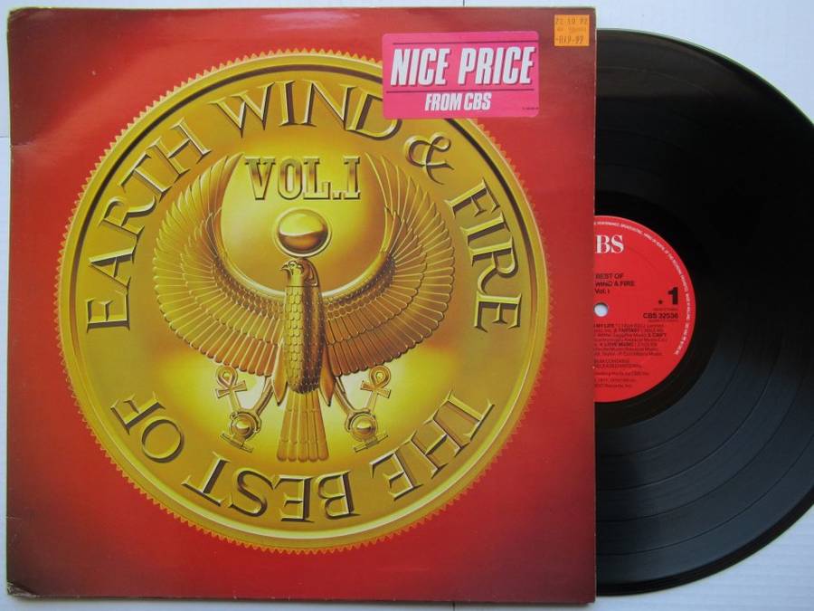 THE BEST OF EARTH WIND & FIRE - BEST OF VOL 1 - HOLLAND VG / VG GATEFOLD