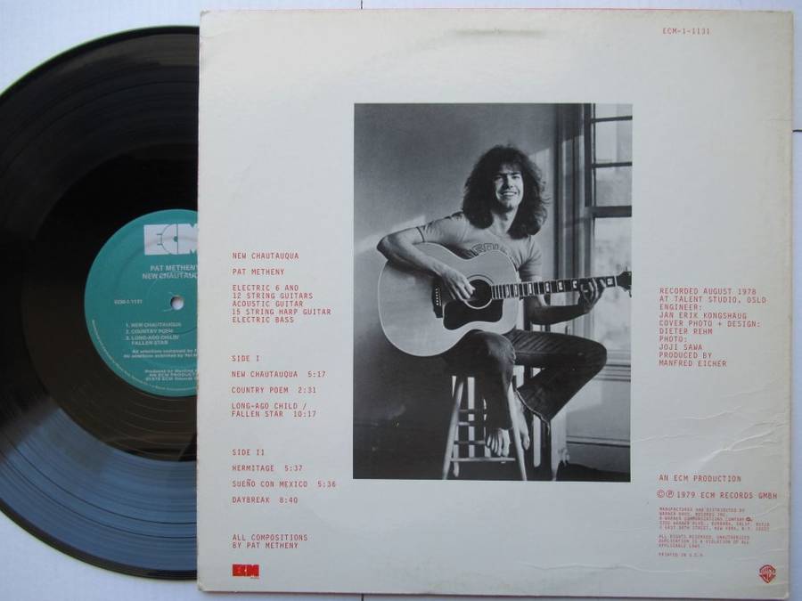 PAT METHENY - NEW CHAUTAUQUA - USA VG /VG+
