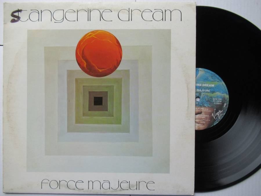 TANGERINE DREAM - FORCE MAJEURE - CANADA VG /VG+ 1ST