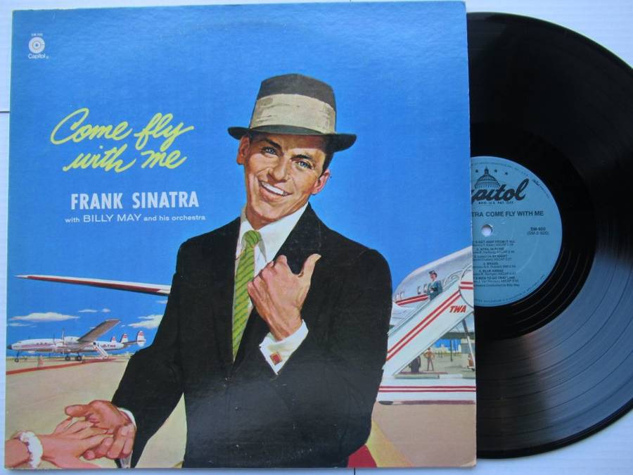 FRANK SINATRA - COME FLY WITH ME - USA VG+ /Vg+