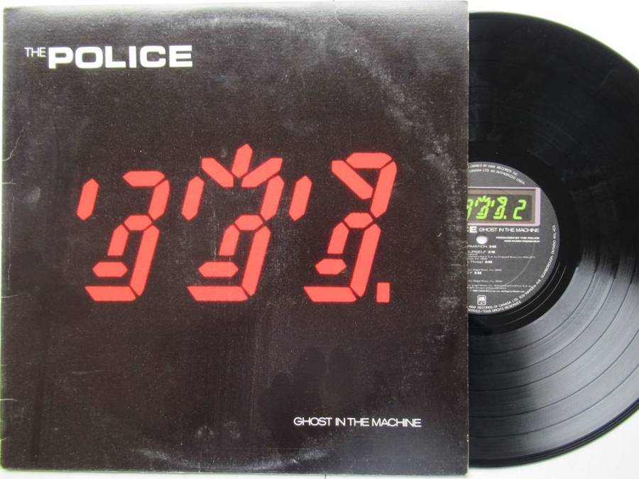 THE POLICE - GHOST IN THE MACHINE - CANADA VG / VG+ WITH INNER
