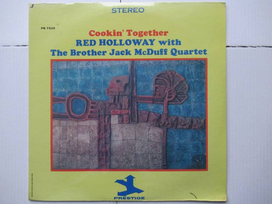RED HOLLOWAY WITH THE BROTHER JACK MCDUFF QUARTET - COOKIN' TOGETHER - USA EX / EX SEALED