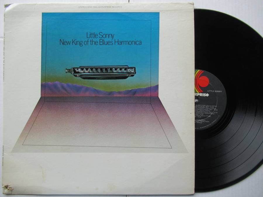 LITTLE SONNY - NEW KING OF THE BLUES HARMONICA - USA VG+ /VG+