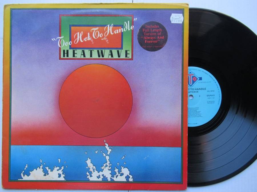 HEATWAVE - TOO HOT TO HANDLE - UK VG /VG-