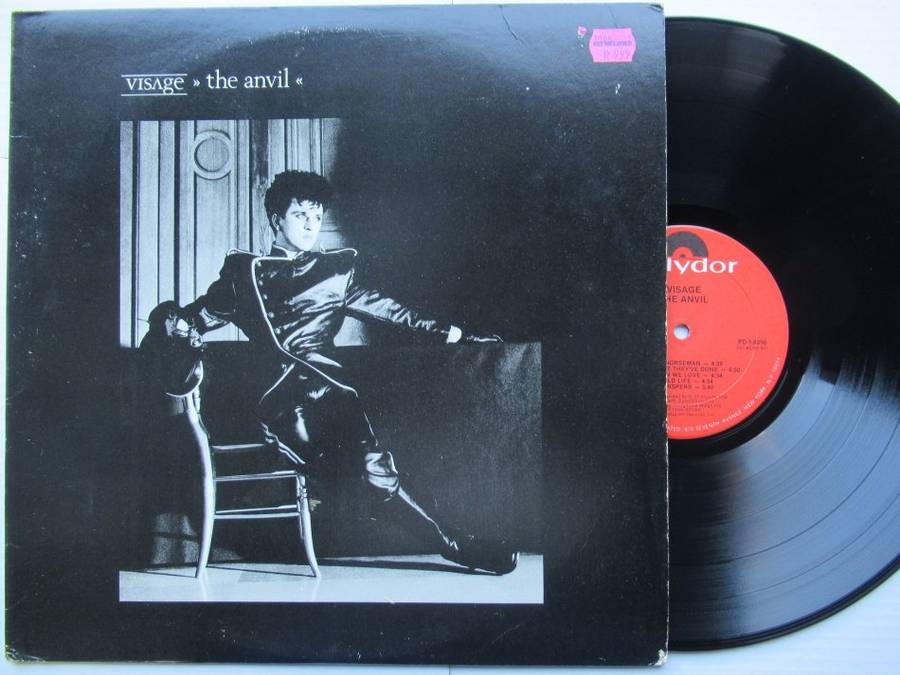 VISAGE - THE ANVIL - USA VG /VG+ WITH INSERT