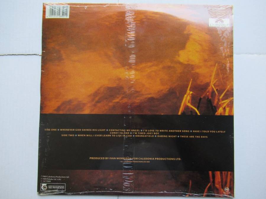 VAN MORRISON - AVALON SUNSET - RSA - EX / EX SEALED