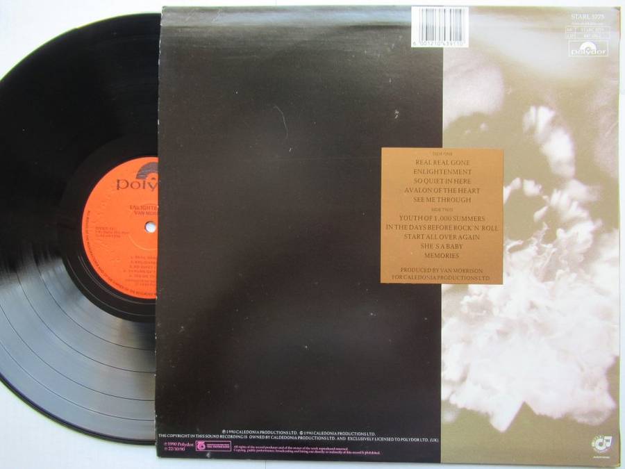 VAN MORRISON - ENLIGHTENMENT - RSA - VG+ /VG+