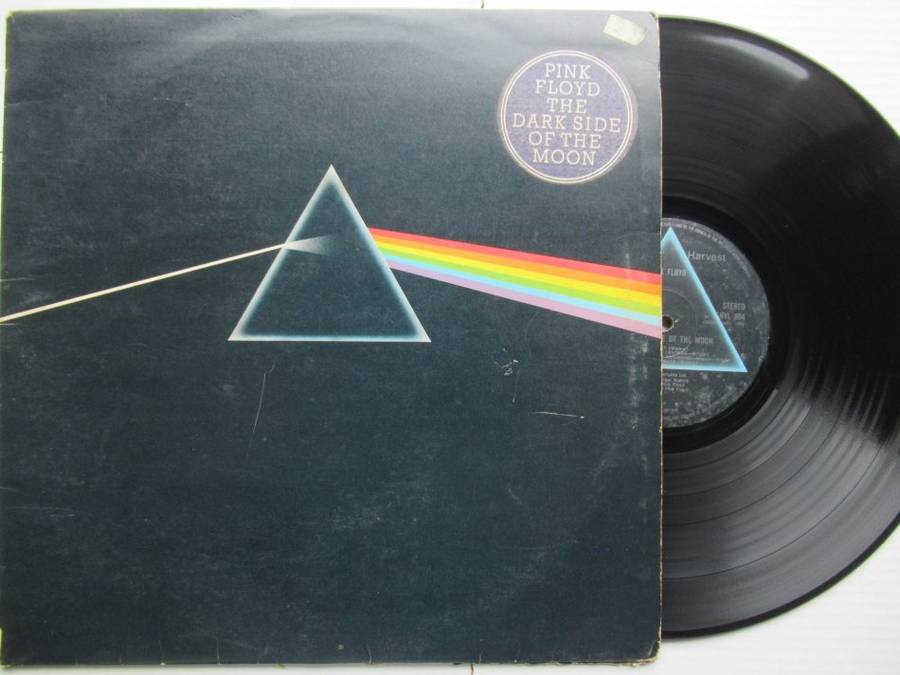 PINK FLOYD - THE DARK SIDE OF THE MOON - UK VG /VG GATEFOLD