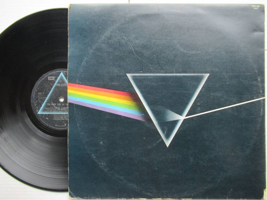 PINK FLOYD - THE DARK SIDE OF THE MOON - UK VG /VG GATEFOLD