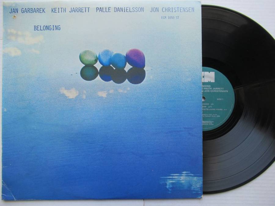JAN GARBARKE KEITH JARRETT PALLE DANIELSSON JON CHRISTENSEN - BELONGING - USA VG /VG+