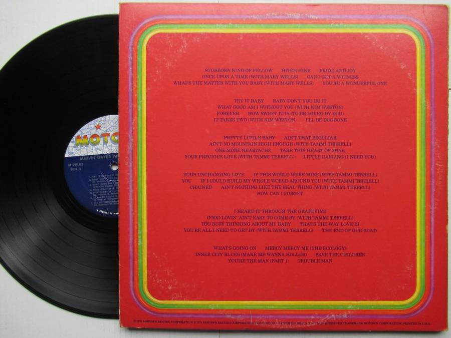 MARVIN GAYE - ANTHOLOGY - USA VG- /VG+ 3 LP FOLDOUT