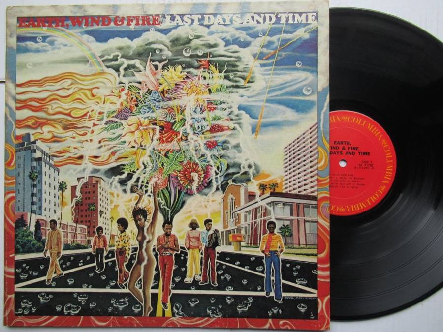EARTH WIND & FIRE - LAST DAYS AND TIME - USA VG / VG GATEFOLD