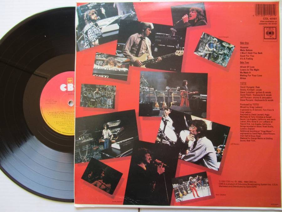 TOTO - TOTO IV - RSA - VG+ /VG+