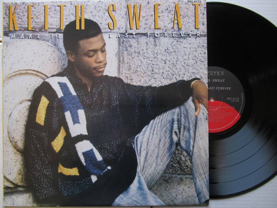 KEITH SWEAT - MAKE IT LAST FOREVER - RSA - VG+ /VG+