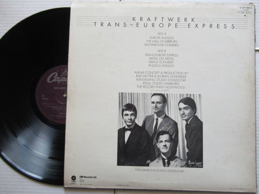 KRAFTWERK - TRANS EUROPE EXPRESS - UK VG- /VG+ WITH INNER
