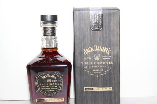 Jack Daniels Single Barrel Whiskey Barrel Proof 750ml 65.55%(131.1 Proof).