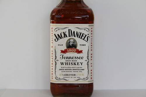 Jack Daniels White Label 750ml Whiskey.