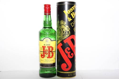 J and B Whisky 750ml in Limited Edition Tin.