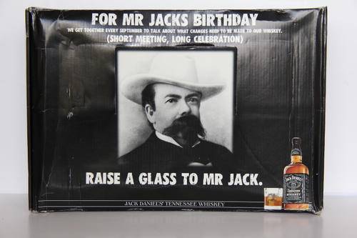 Jack Daniels Bar Set Glasses Coaster Table Talkers.