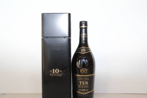 KWV 10 Year Brandy 750ml in Gift Tin.