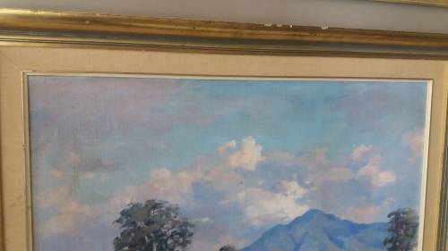 Oil Painting Signed Gregoire dated 1974