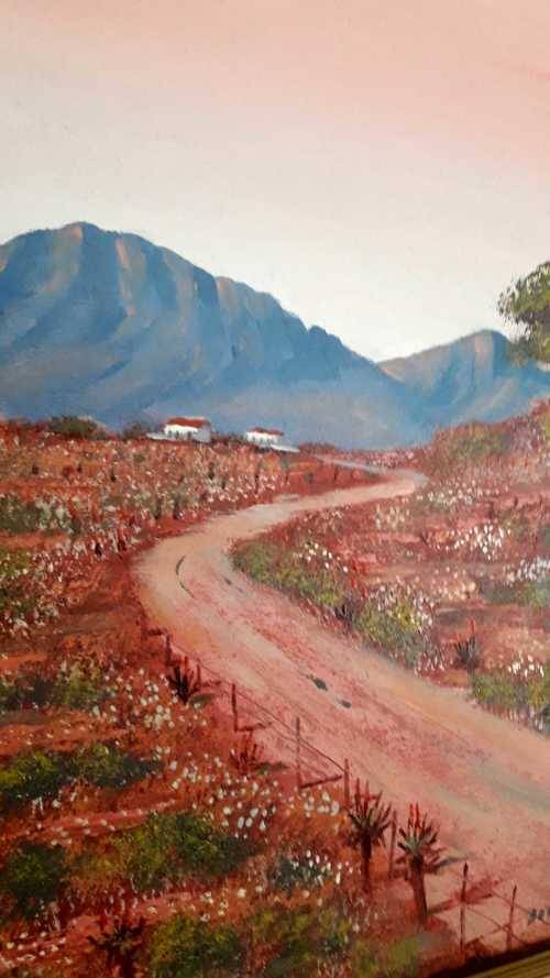 Oil painting don Benzien
