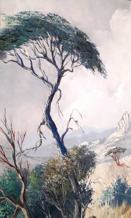 Albertyn (1931-2011) oil painting