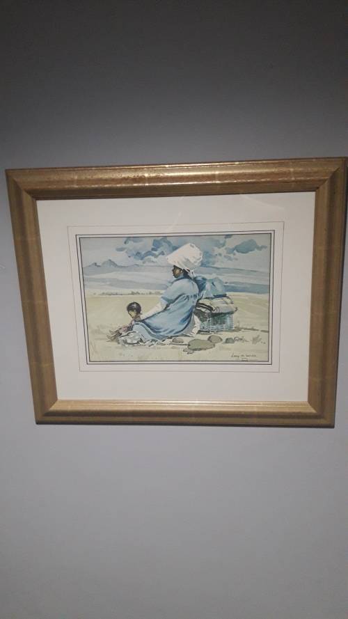 INVESTMENT ART Lucy wiles Painting