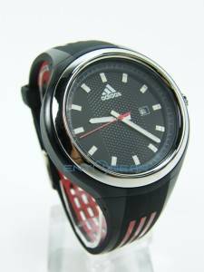 New mens adidas casual black red watch analog ADP4002
