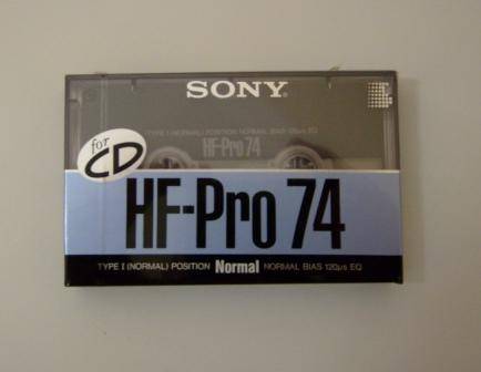 Cassette Tapes- Brand New Sony HF-Pro 74