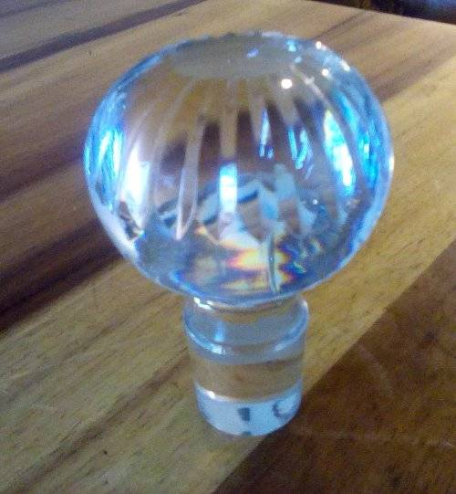 Crystal Decanter Stopper