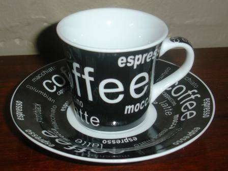 Espresso/Coffee duo's x 6.