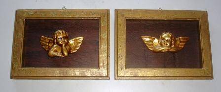 "Angel" pictures x 2.Approx.20 x 15cm