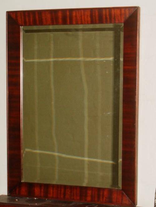 Vintage Bevelled Mirror. Approx. 76 H x 56 cm W