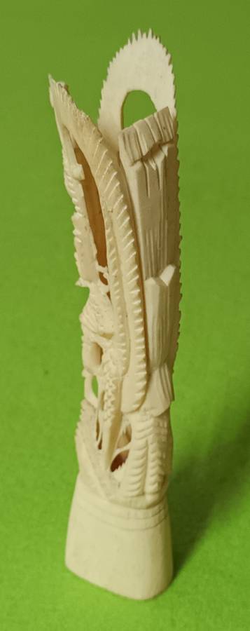 Hand Carved ART Sculpture -Stunning app. 18 cms high Vintage