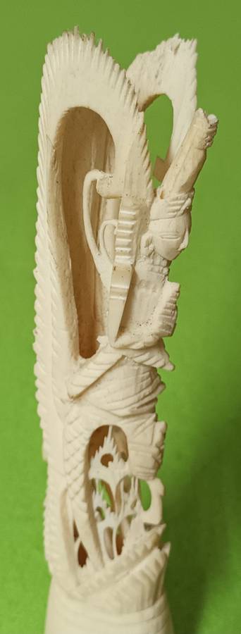 Hand Carved ART Sculpture -Stunning app. 18 cms high Vintage