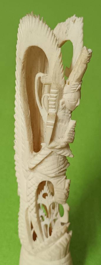 Hand Carved ART Sculpture -Stunning app. 18 cms high Vintage