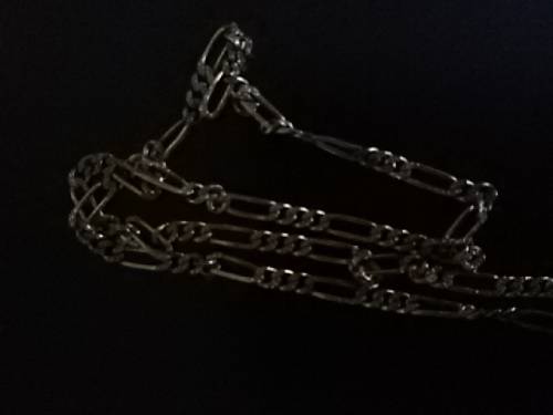 AMAZING 9CT YELLOW AND WHITE GOLD NECKLACE