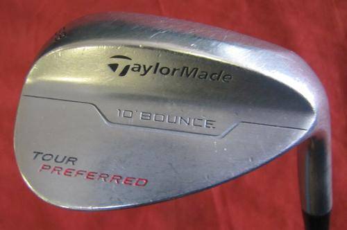 TAYLOR MADE TOUR PREFERRED 58 DEGREE WEDGE, KBS TOUR-V STEEL SHAFT, TAYLOR MADE GRIP