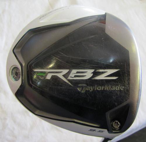 TAYLOR MADE ROCKET BALLZ RBZ DRIVER. 9.5 DGR, LOF ADJUSTABLE, S-FLEX RBZ SHAFT TAYLOR MADE GRIP