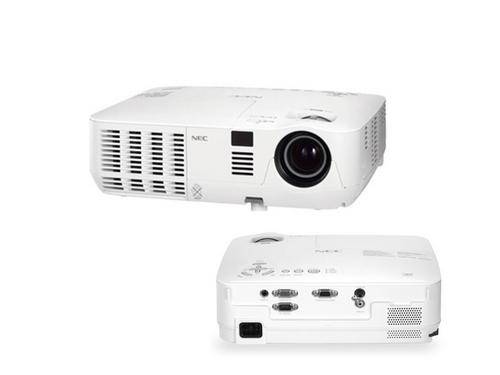 NEC Projector. 2600 ANSI Lumens. 5000h lamp-life.