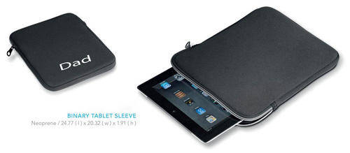 Tablet pouch. Print a name on the pouch for free. No minimum order quantity. Please read below