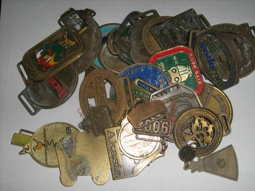 A WHOLE LOT OF ATHLETICS MEDALS