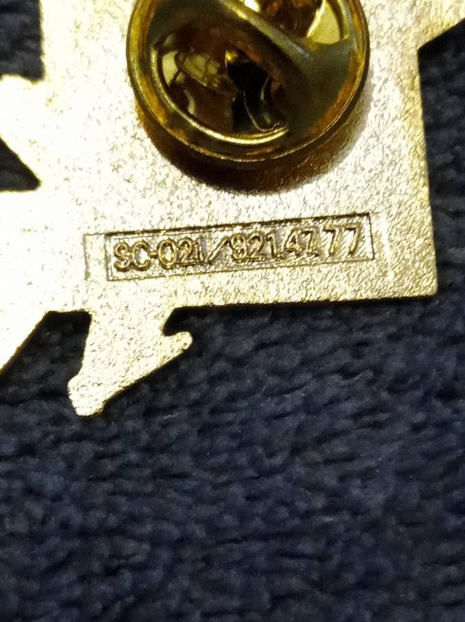 Collectable Swiss Military Air Force F-18 Pin/Badge