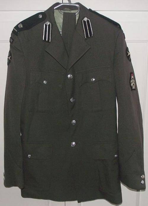 1960's ST JOHN AMBULANCE JACKET -RANK OF COLONEL