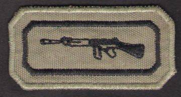 SANDF MARKSMAN CLOTH BADGE