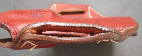 LEATHER GUN HOLSTERS FOR A REVOLVER & PISTOL