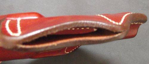 LEATHER GUN HOLSTERS FOR A REVOLVER & PISTOL
