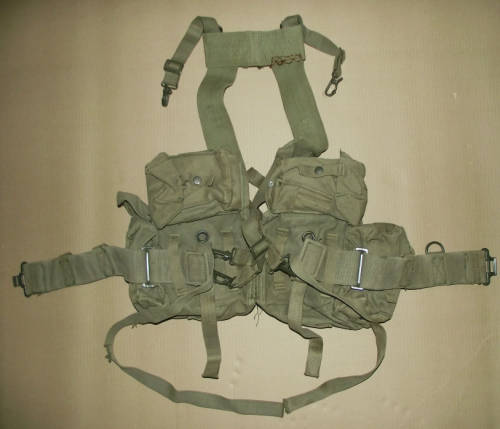 SADF 1970 PATTERN WEBBING, YOKE, AMMO AND KIDNEY POUCHES